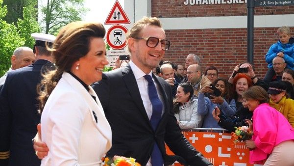 Bernhard et Annette au Koningsdag 2019
